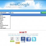 nowGoogle.com Adalah Multiple Search Engine Popular