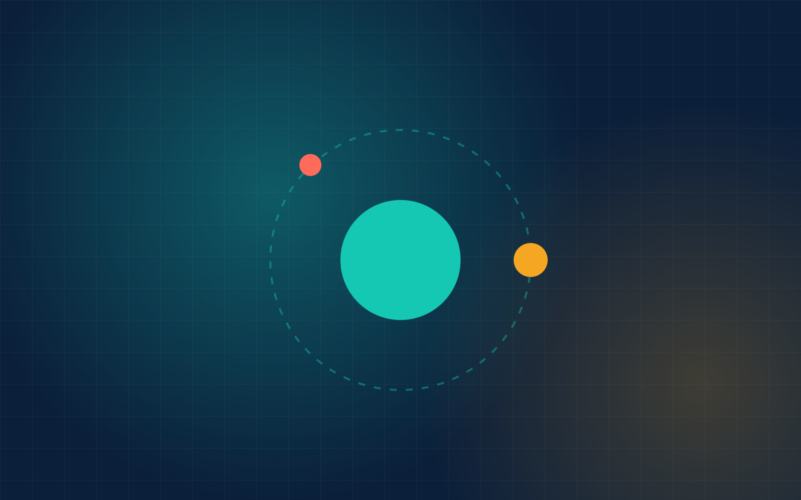 Ilustrasi orbit dan titik