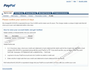 expuse number/expanded use number verifikasi paypal