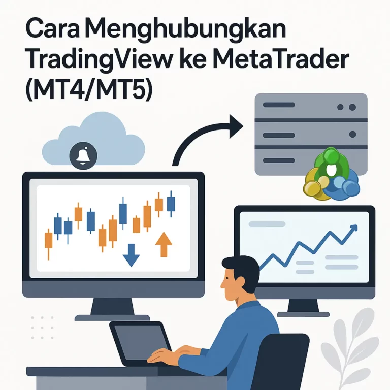 Cara menghubungkan TradingView ke Metatrader MT4, MT4